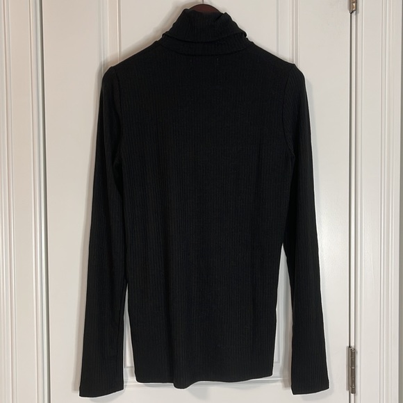 NWT Madewell Ribbed Turtleneck Top - Picture 4 of 4